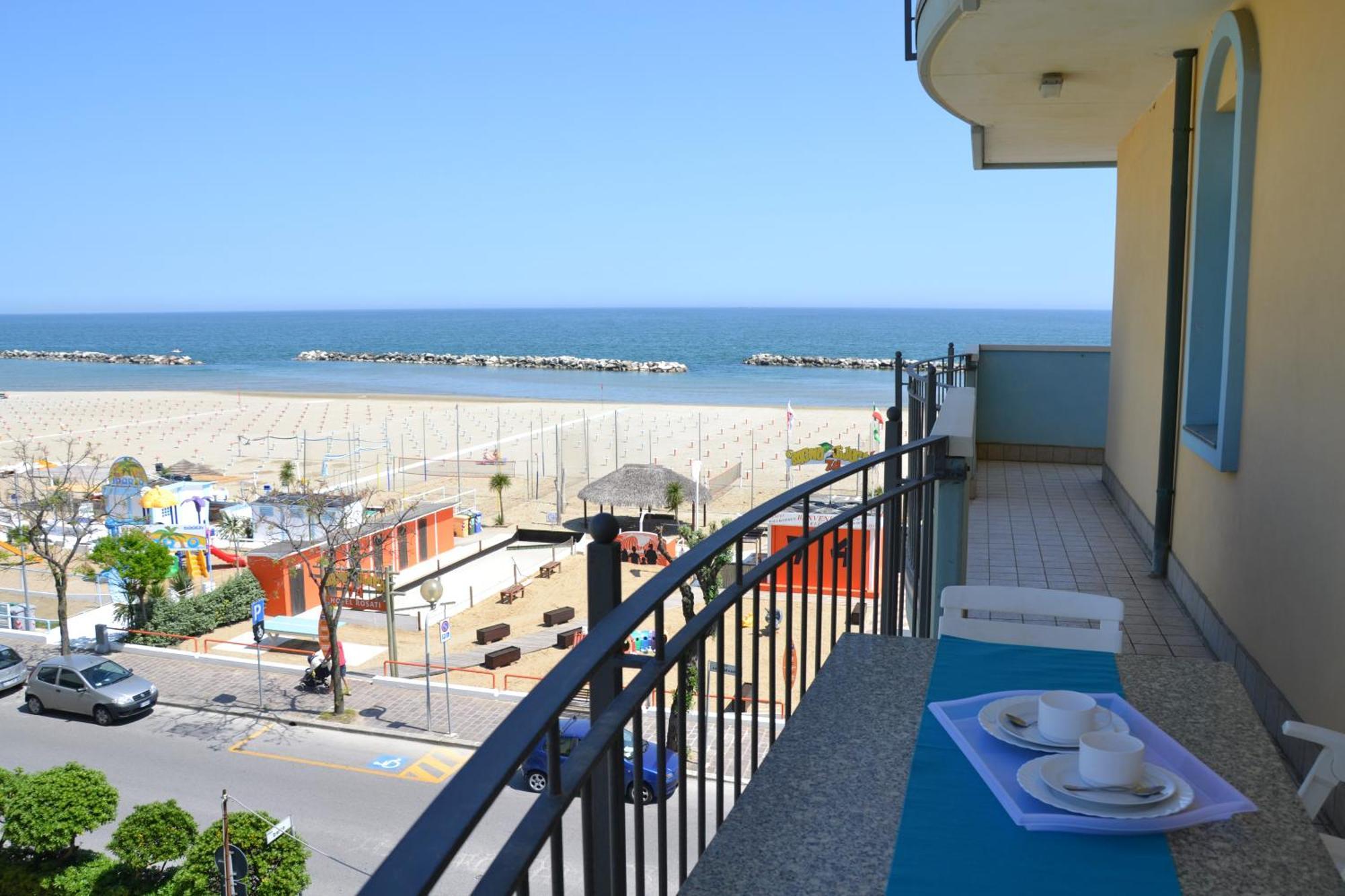 ريميني Residence Frontemare الغرفة الصورة